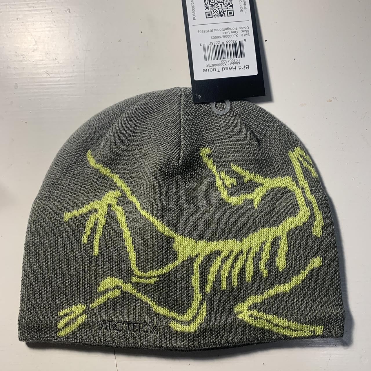 Arc'teryx Men's Khaki and Green Hat | Depop