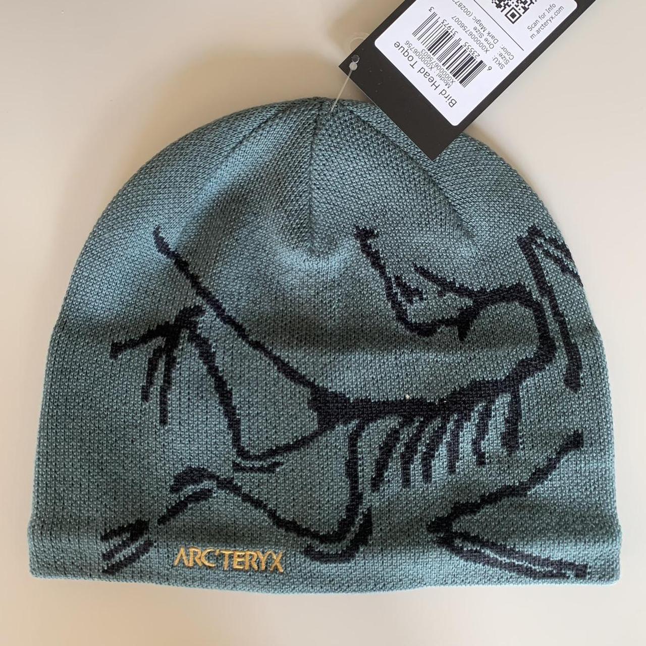 Arc’teryx Bird Hear Toque Beanie Dark magic One... - Depop