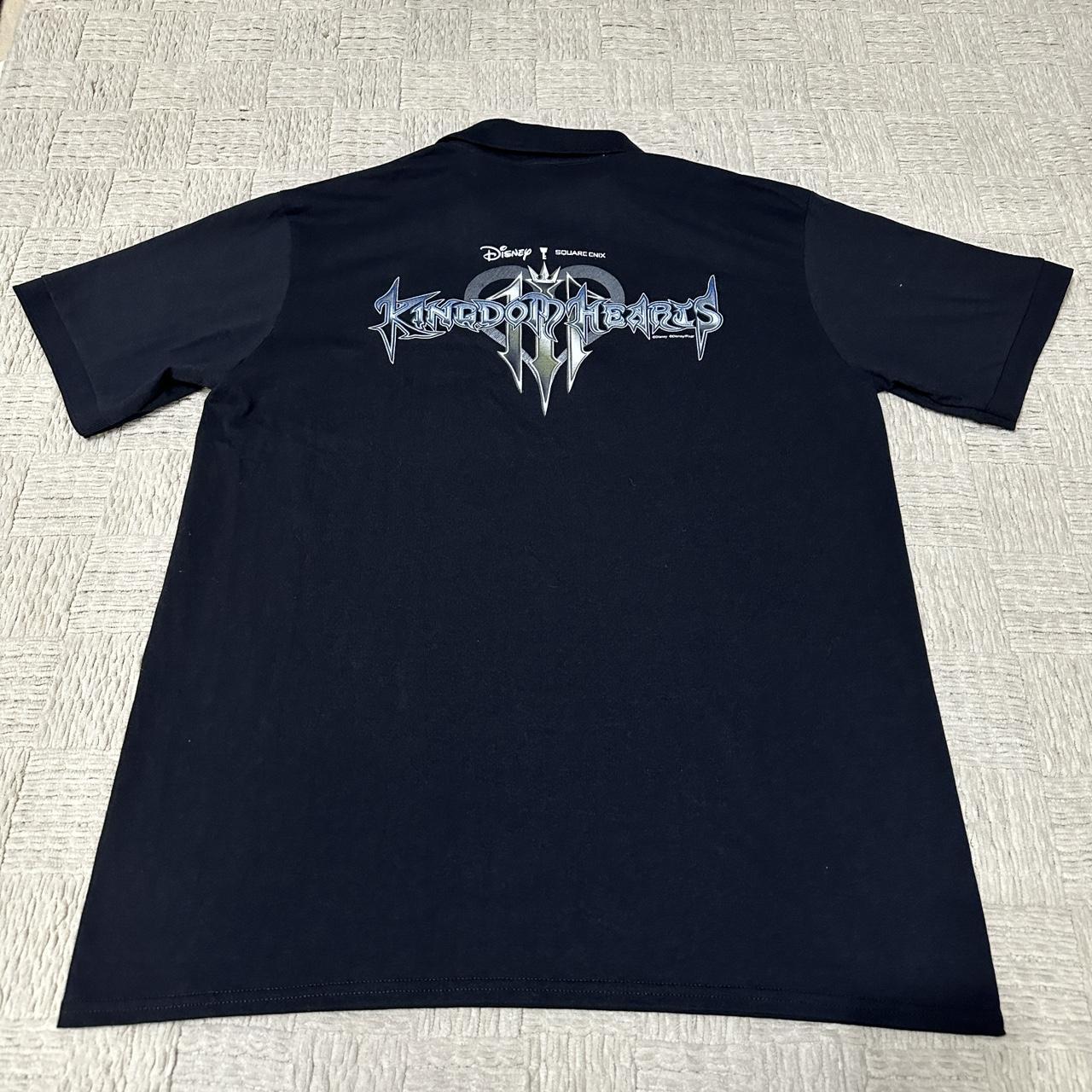 Disney Kingdom Hearts 3 III GameStop Promo Polo... - Depop