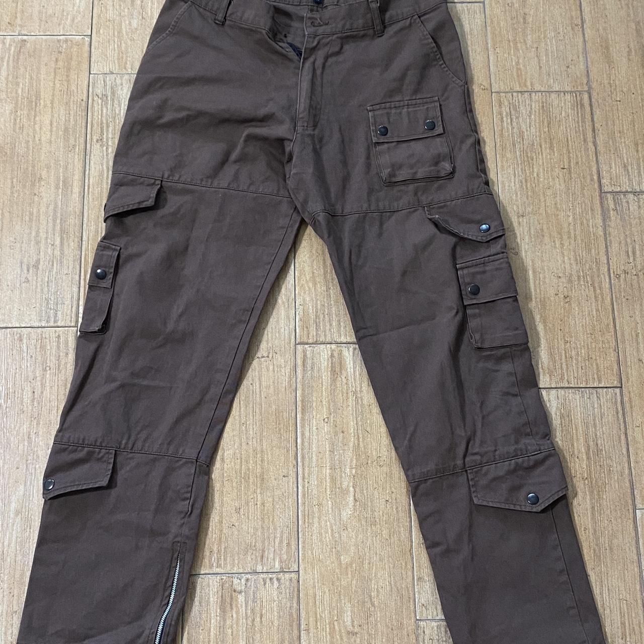 Boohooman Cargo pants. Brown color, amazing looking... - Depop