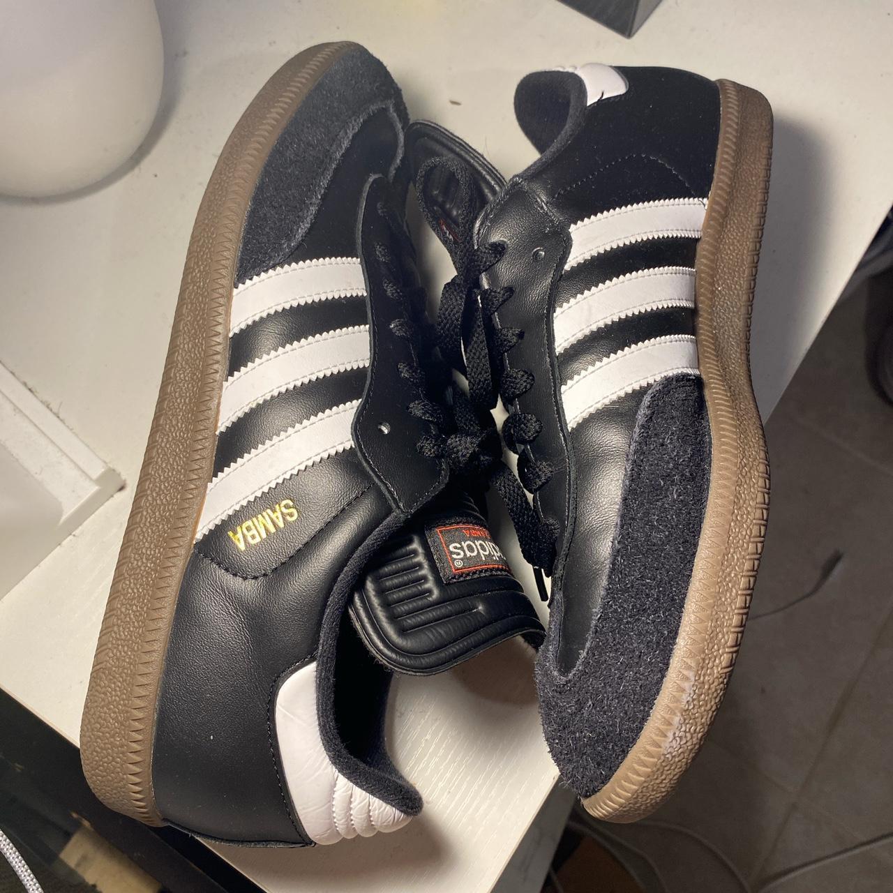 Adidas Sambas Classics size 9. Worn 2x, excellent... - Depop