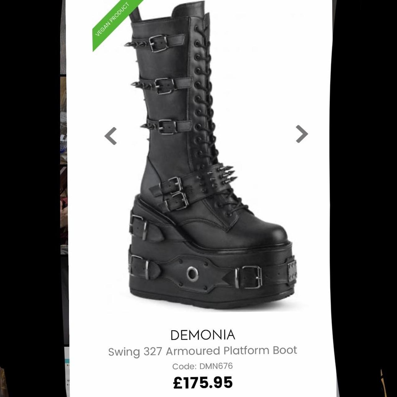 demonia vegan boots