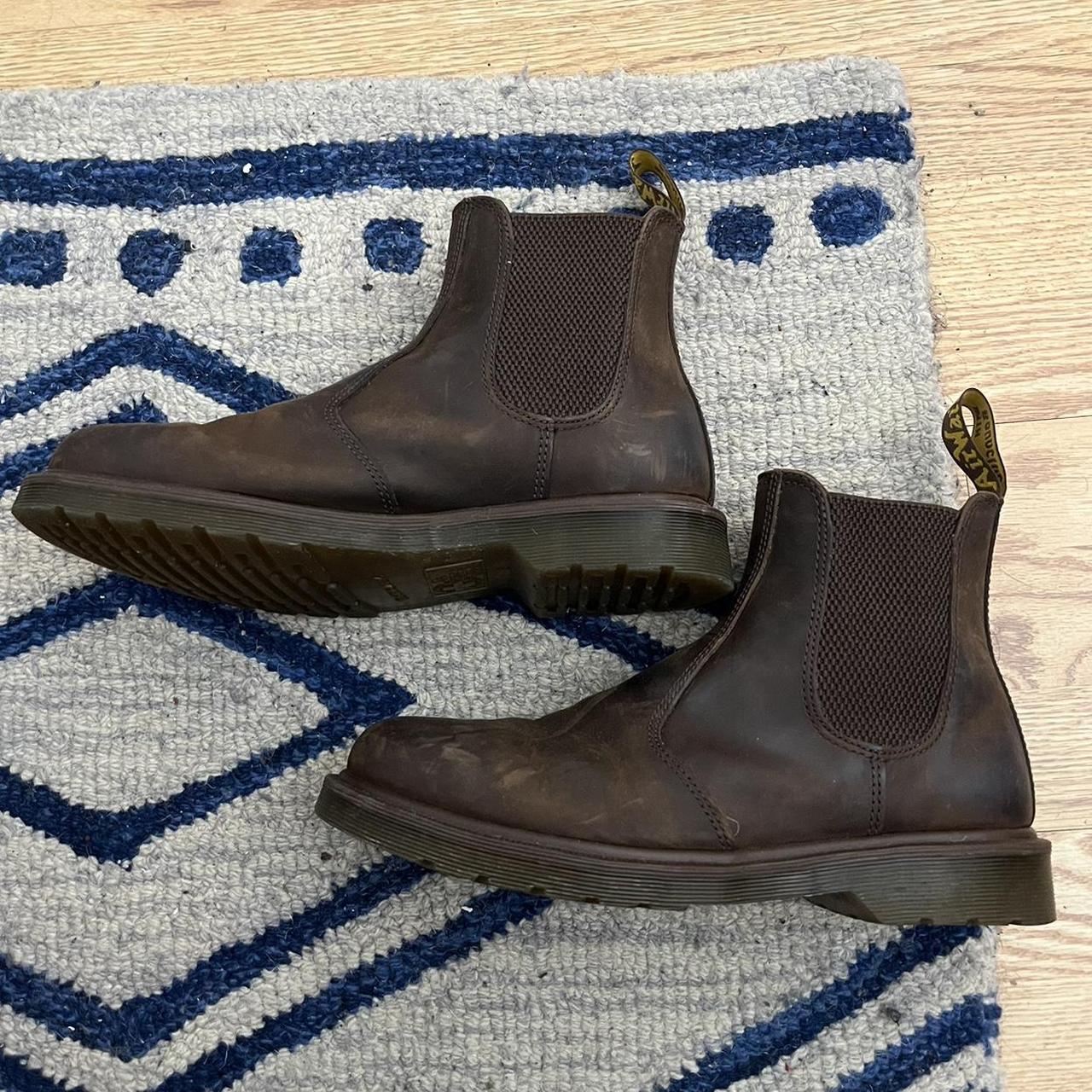 Dr martens outlet chelsea marron