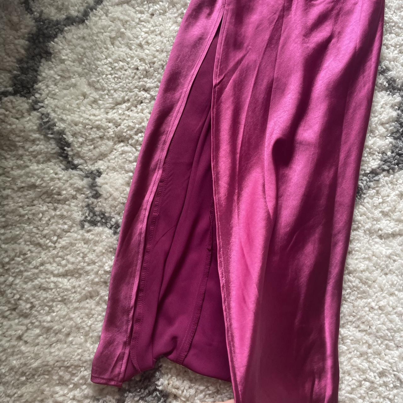 Lioness Women's Pink and Purple Dress | Depop