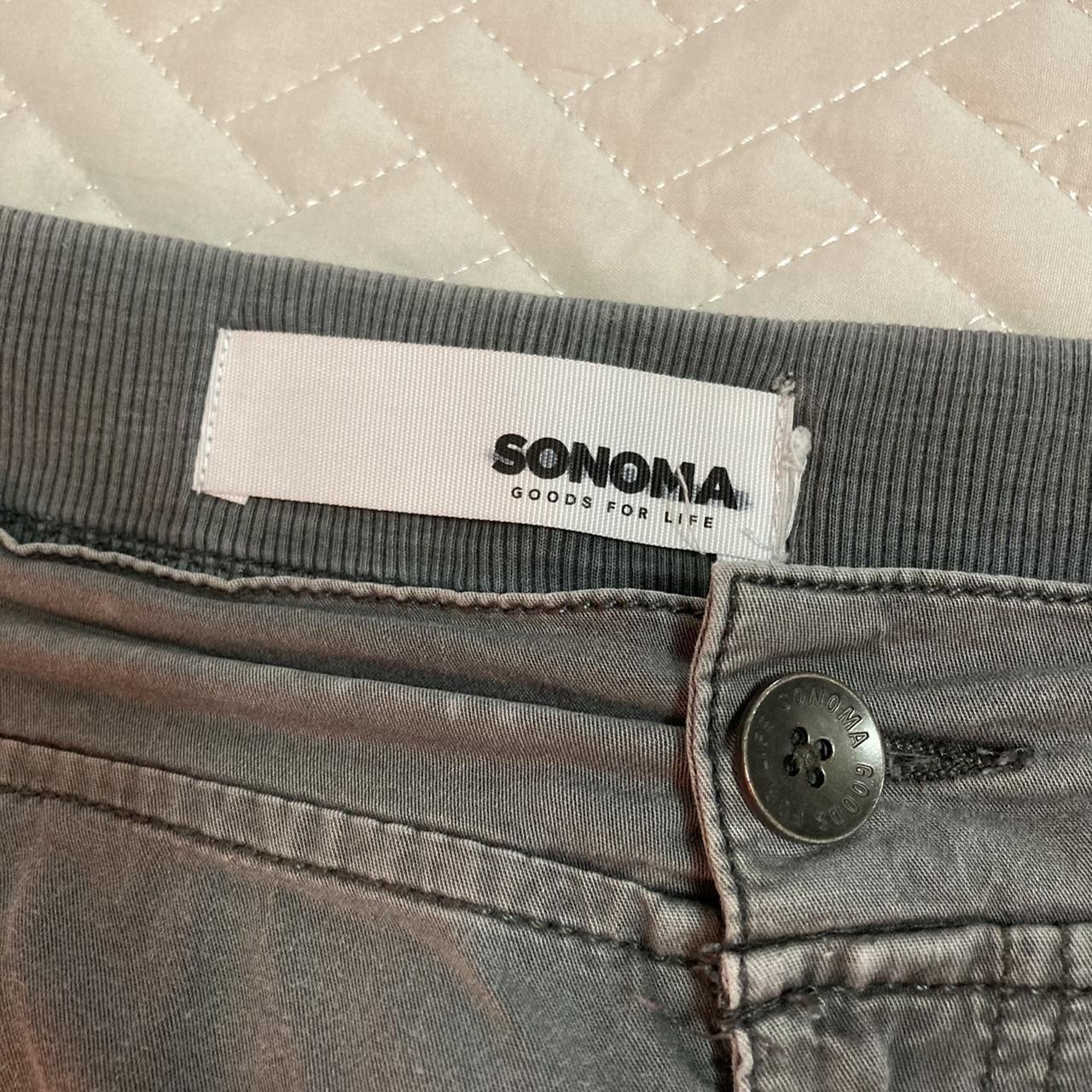 Sonoma Goods for Life Women's Grey Trousers | Depop