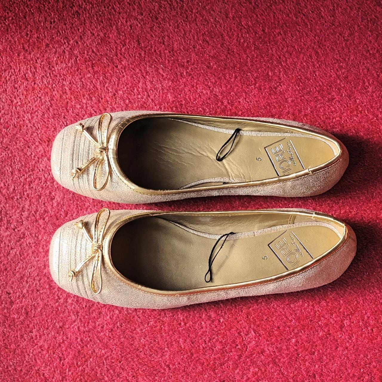 Matalan Women's Gold Footwear | Depop