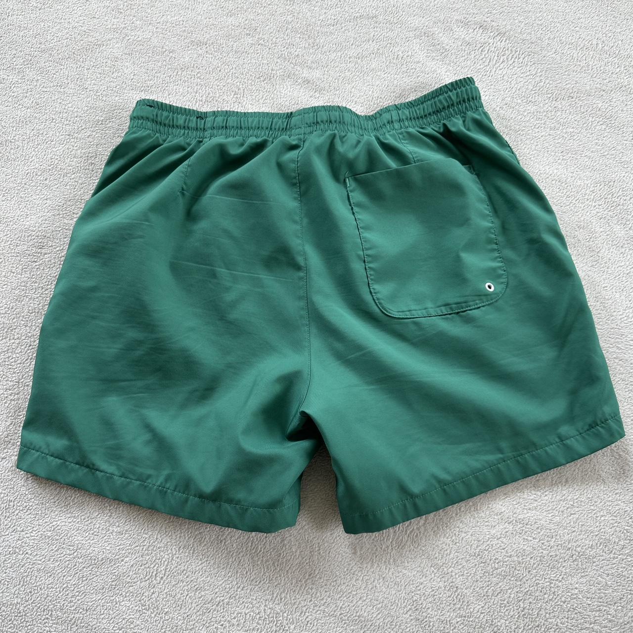 Green nylon Nike shorts. Super comfy Depop
