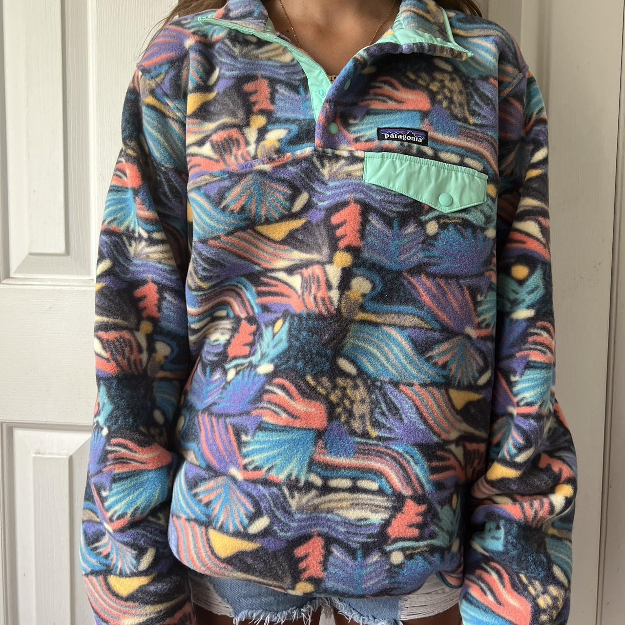 retro Patagonia fleece pullover * NEVER Depop