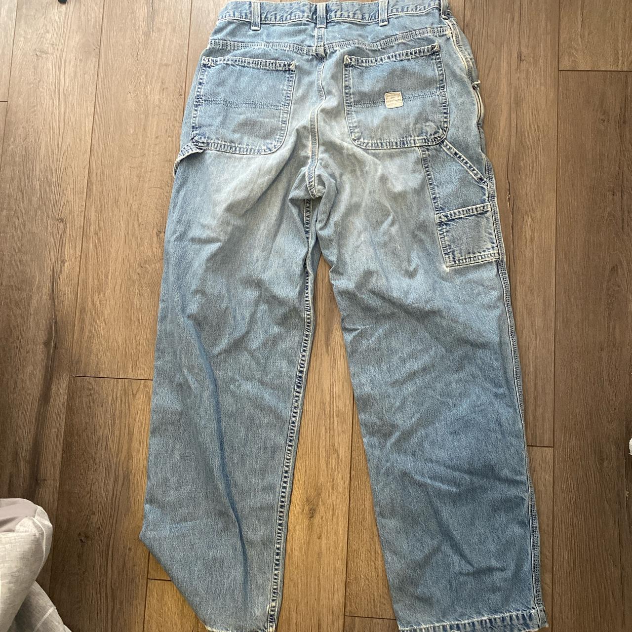 mens vintage abercrombie and fitch retro jeans Size... - Depop