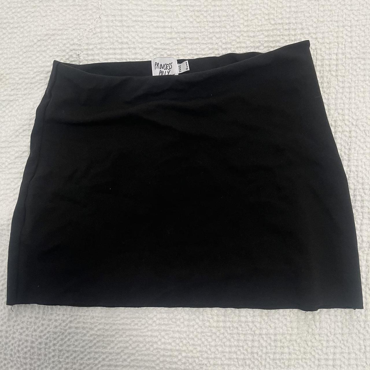 Karley Low Waist Mini Skirt Black