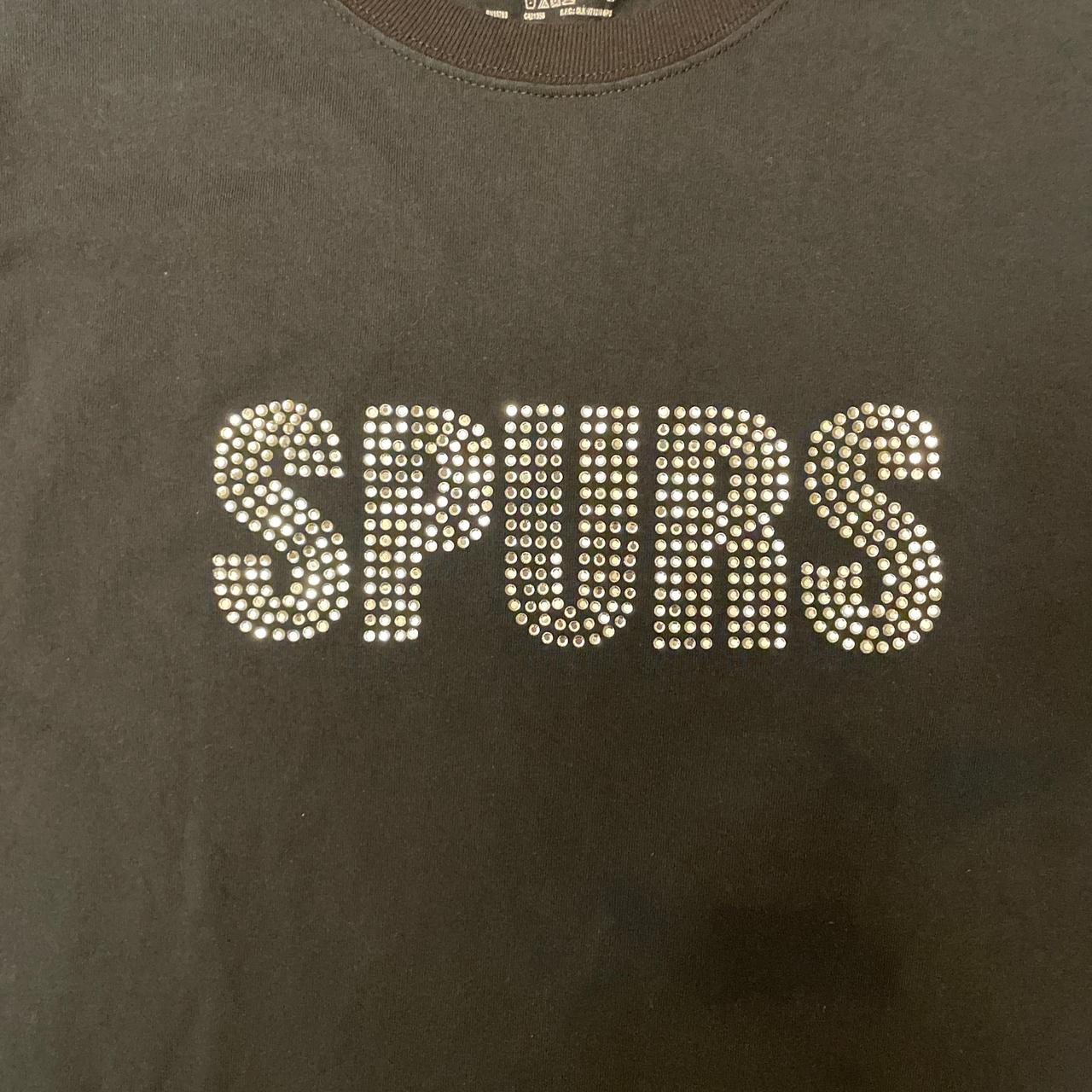 Y2K Bedazzled San Antonio Spurs Tee Size L