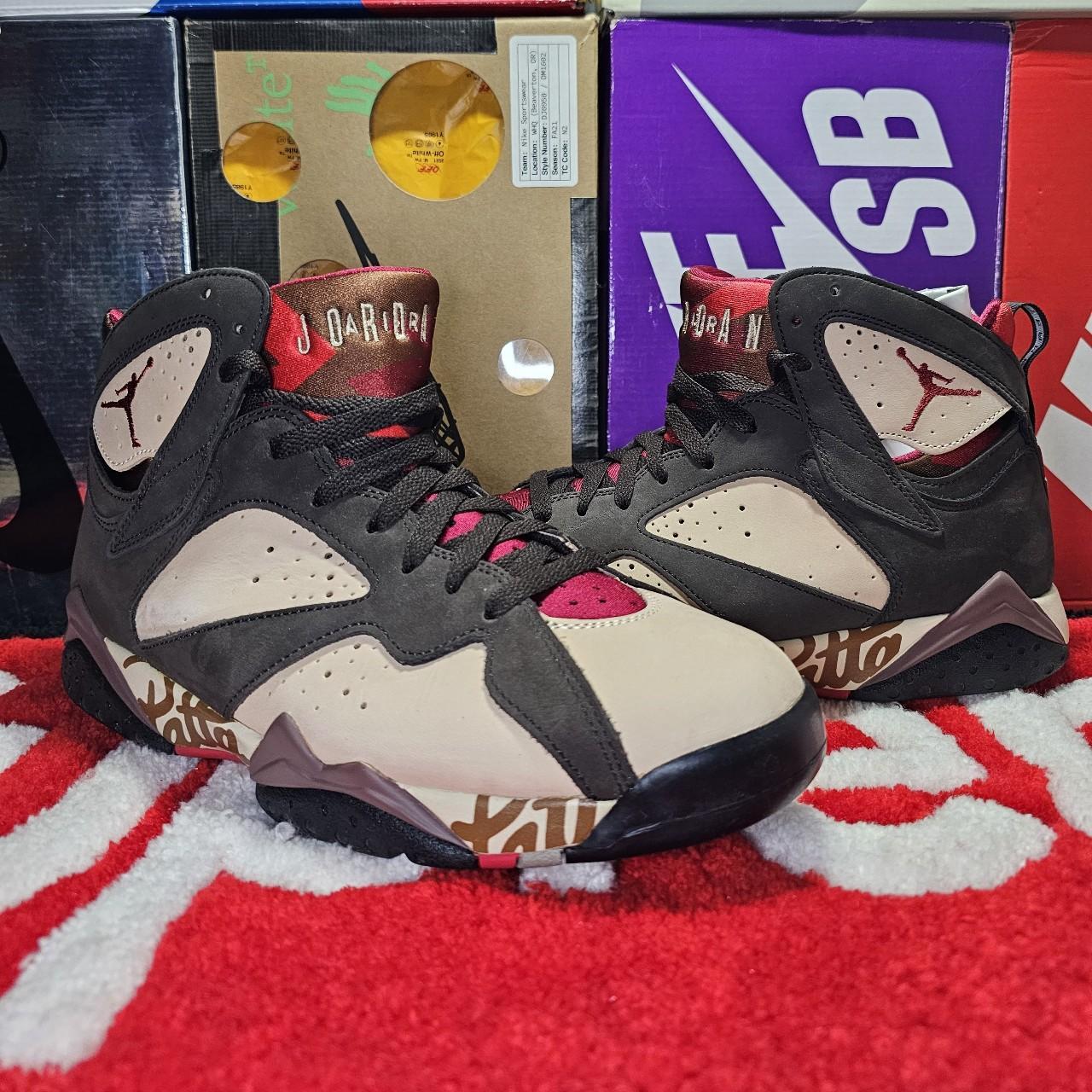 Nike Air Jordan 7 - Patta Shimmer UK 9 In an... - Depop