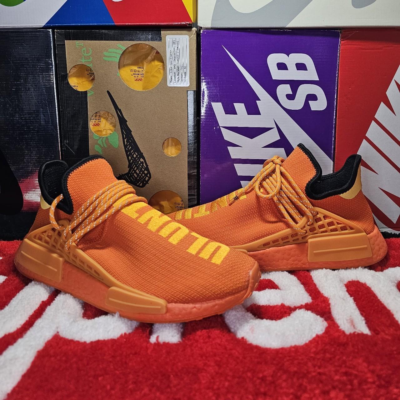 hu nmd bright orange