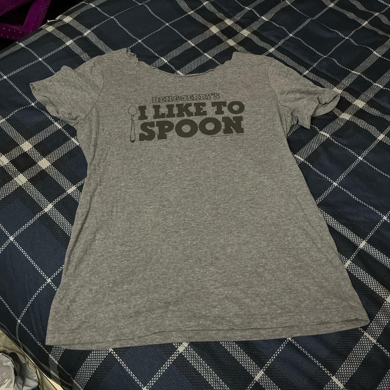 ben and jerry's i like to spoon shirt