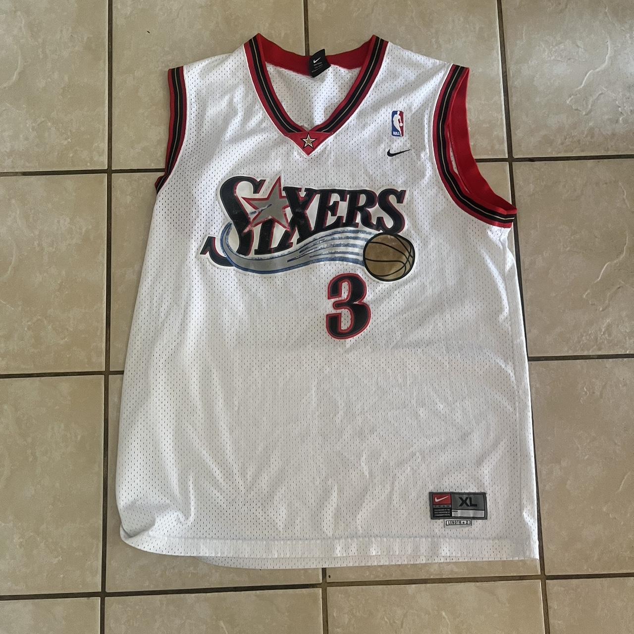 Vintage Nike Allen Iverson Jersey Sz XL #nike... - Depop