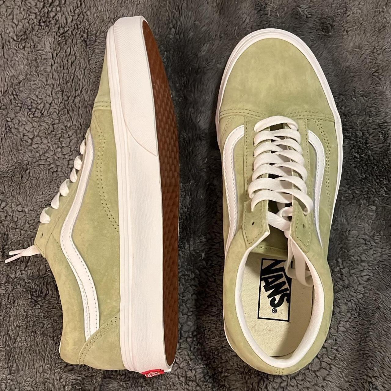 Vans Old Skool Green Suede Sneakers Classic