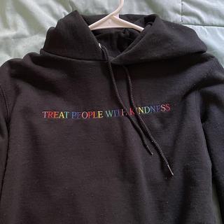 Harry styles tpwk hoodie size small only wore about Depop