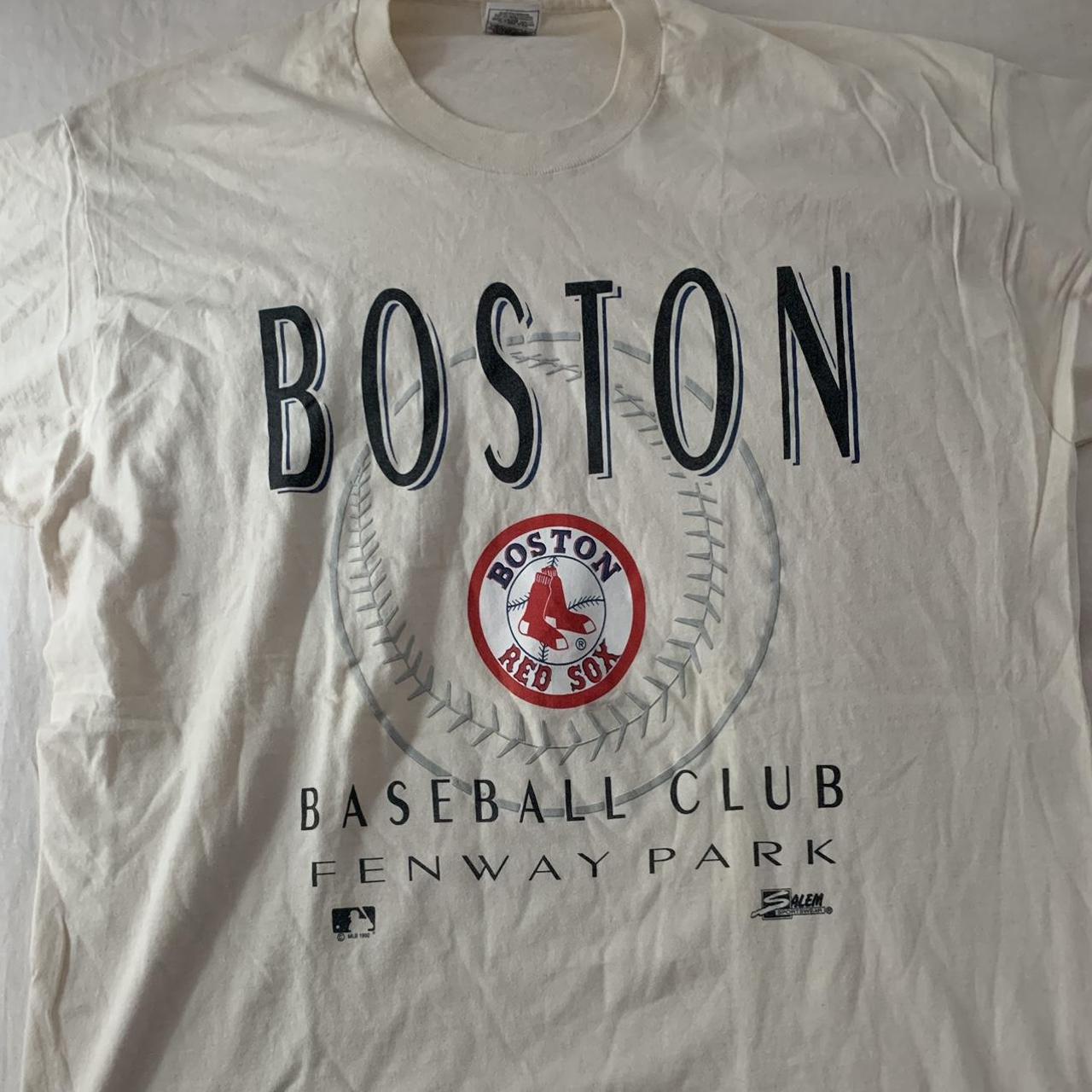 Vintage red sox tee, XXL #redsox #baseball - Depop