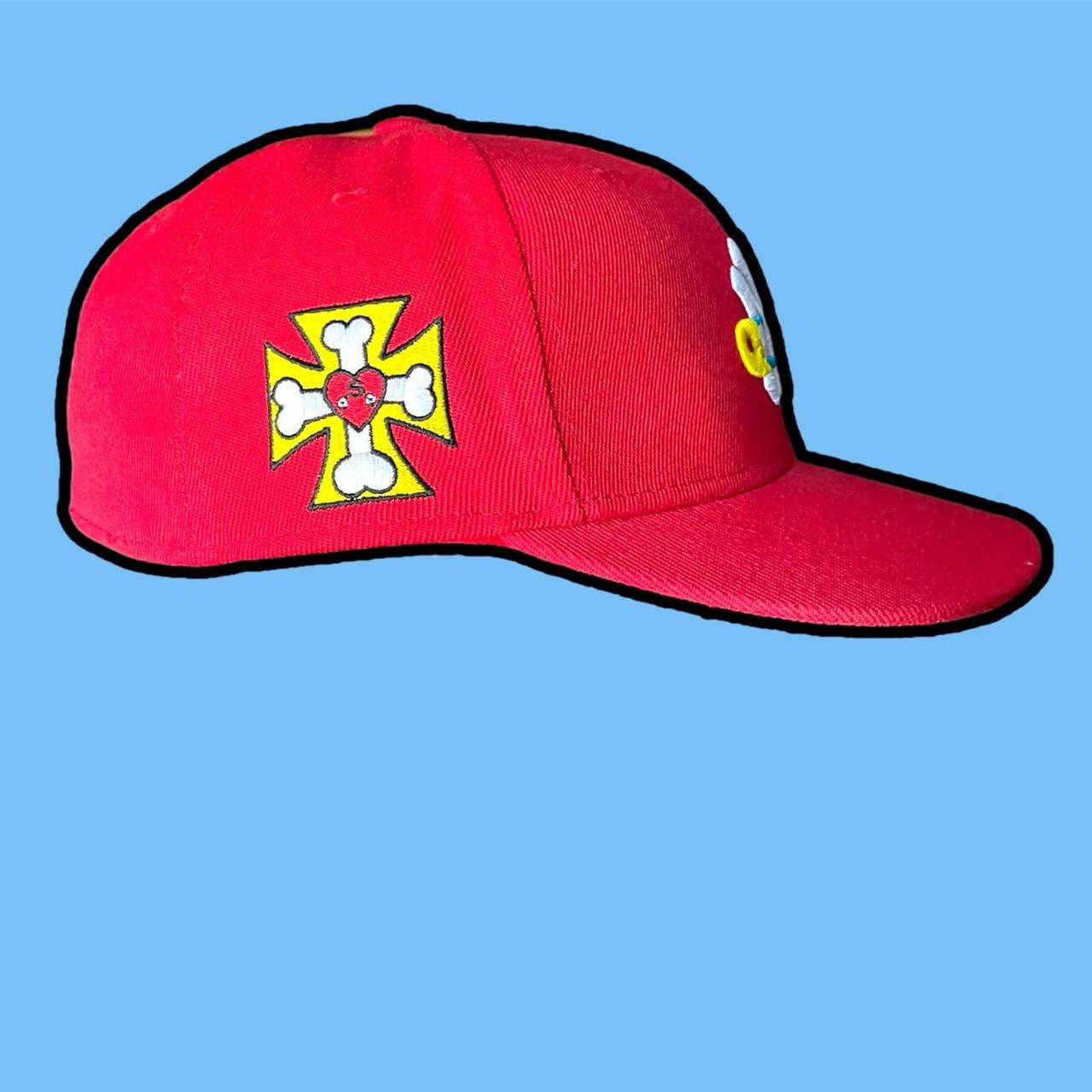 Men's Red and White Hat (4)