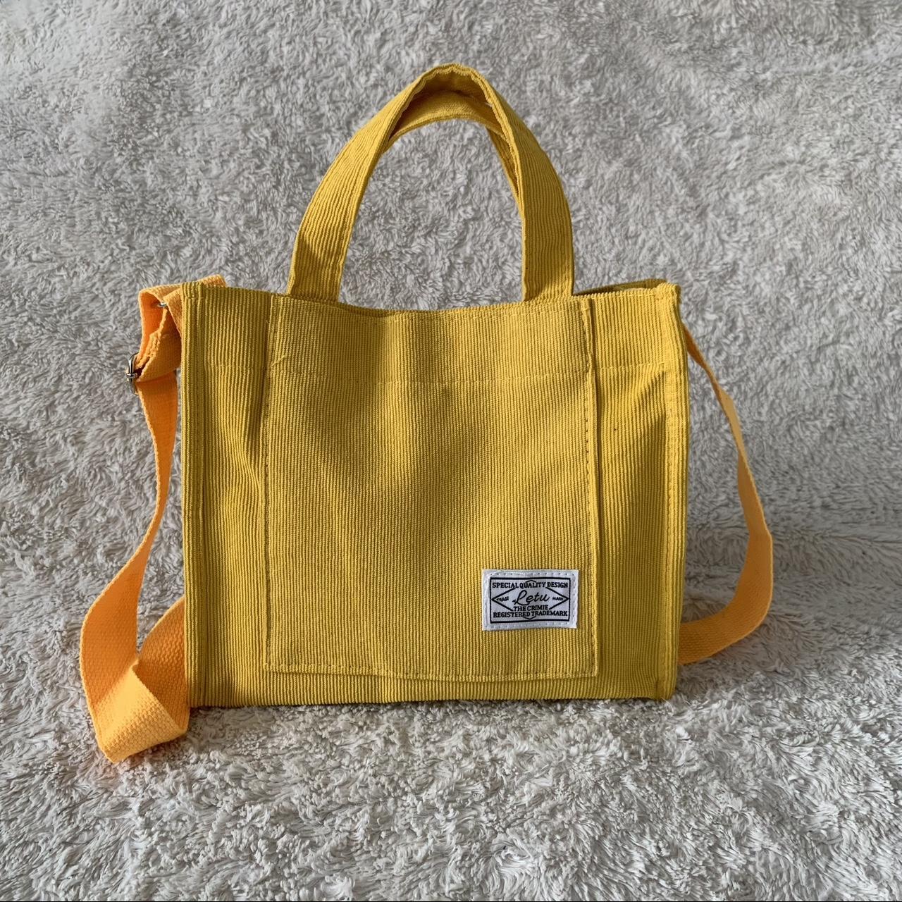 Women's Yellow Bag | Depop