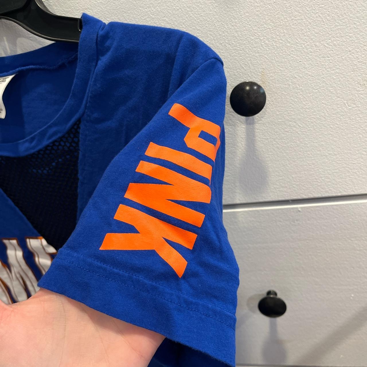 Nike MLB New York Mets Youth Jersey Size Medium Blue - Depop
