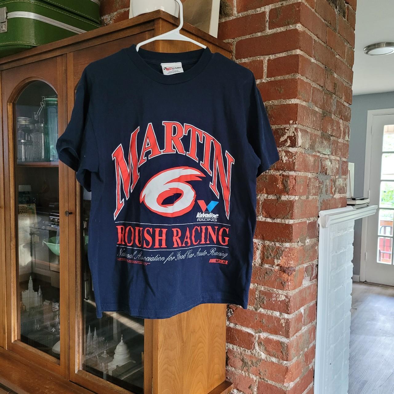 Absolutely Mark Martin 6 Roush Racing t shirt Depop