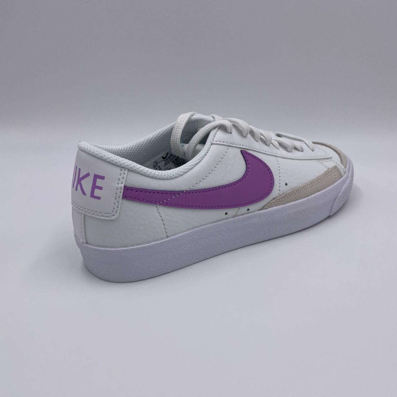 nike blazer low womens purple