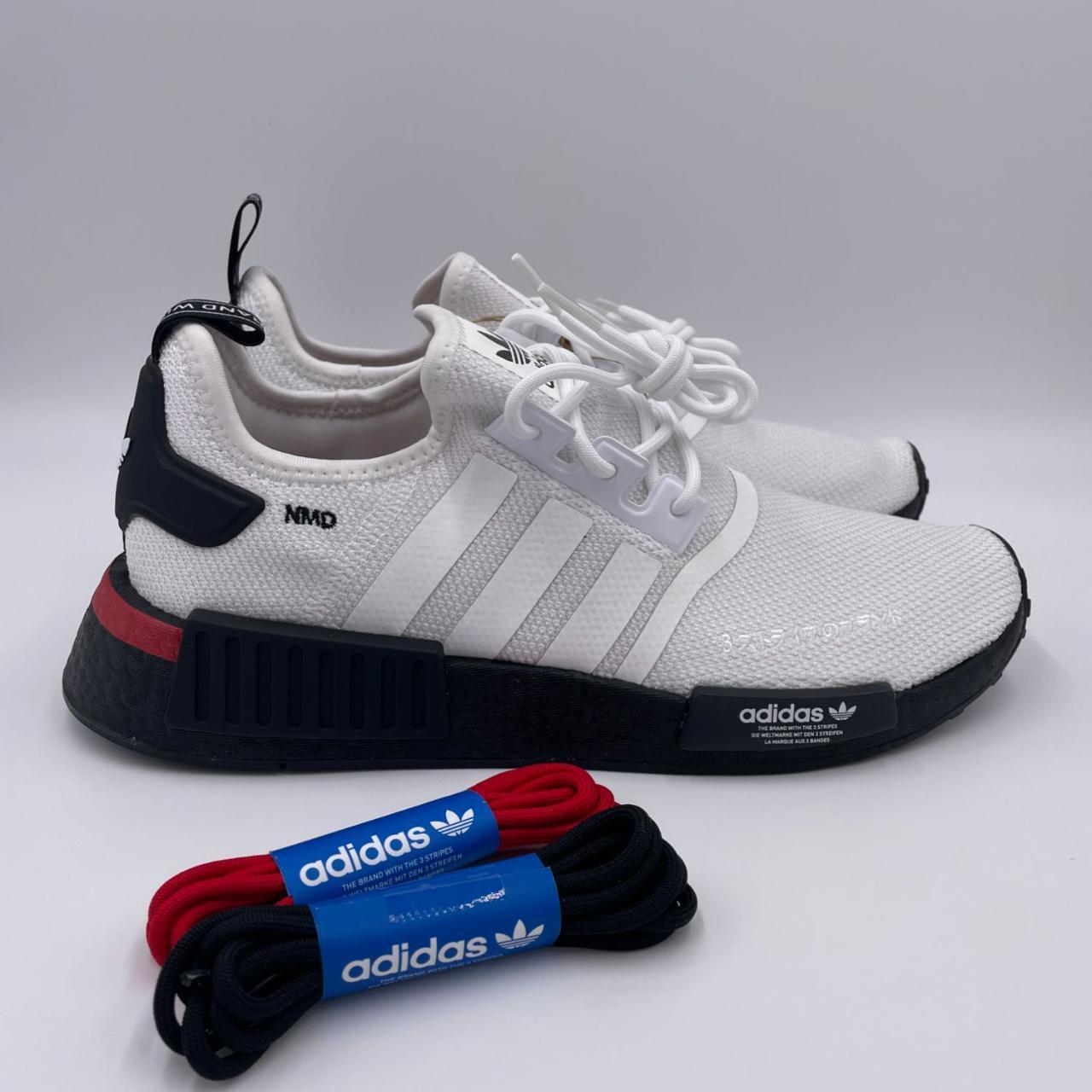 Originals nmd r1 white/white/black best sale