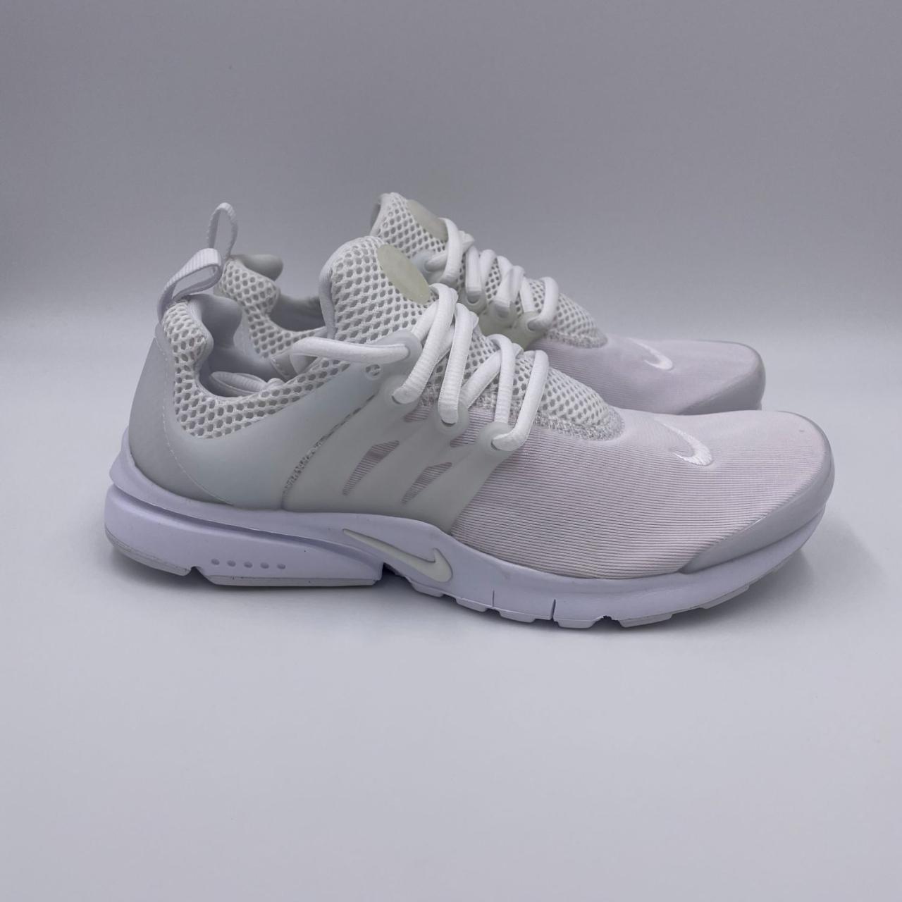 White retailer womens nike presto