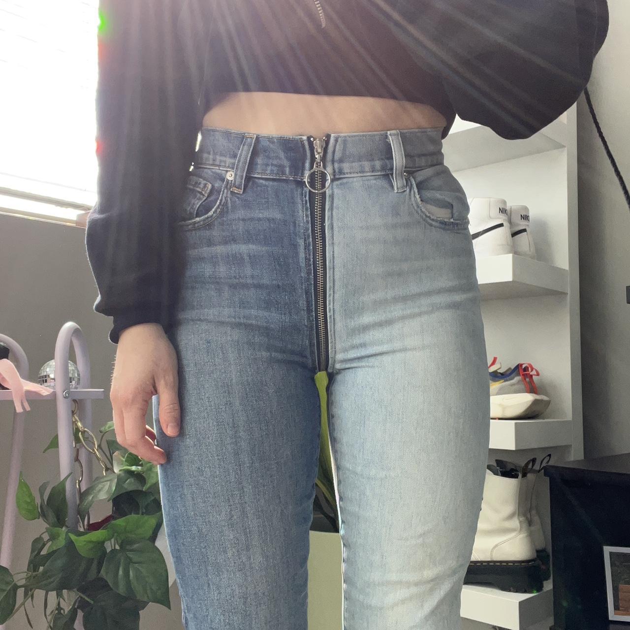 Revice ying n yang jeans!! Repop. Reselling because... - Depop