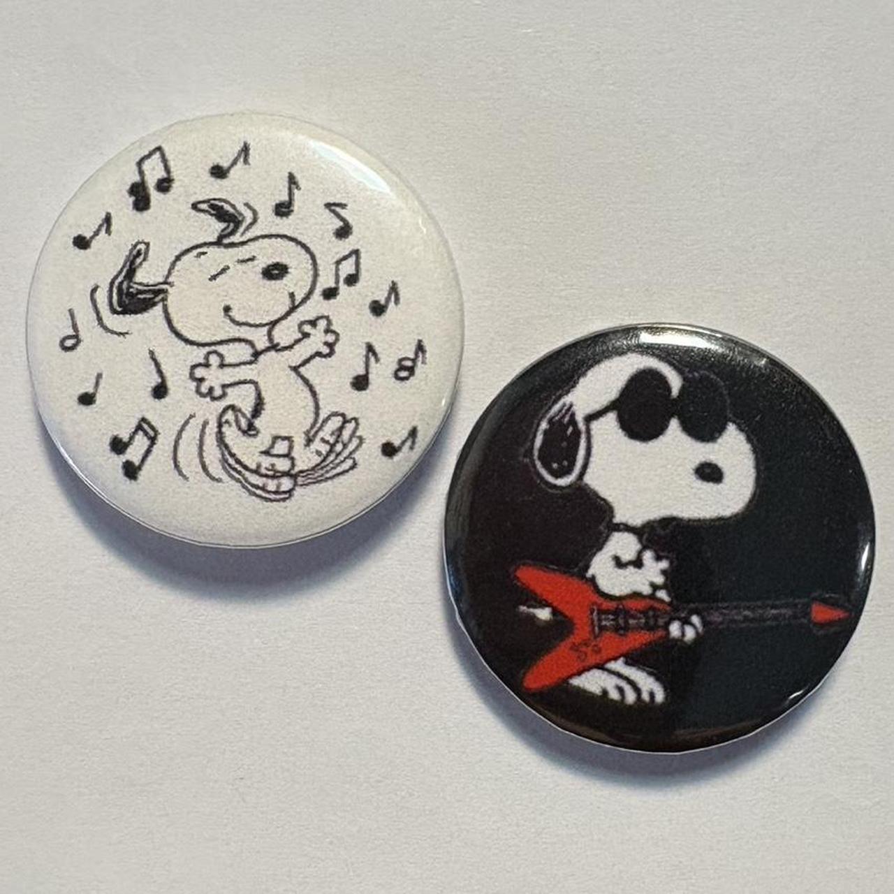 handmade snoopy for president pin / button - 1.25 | Depop