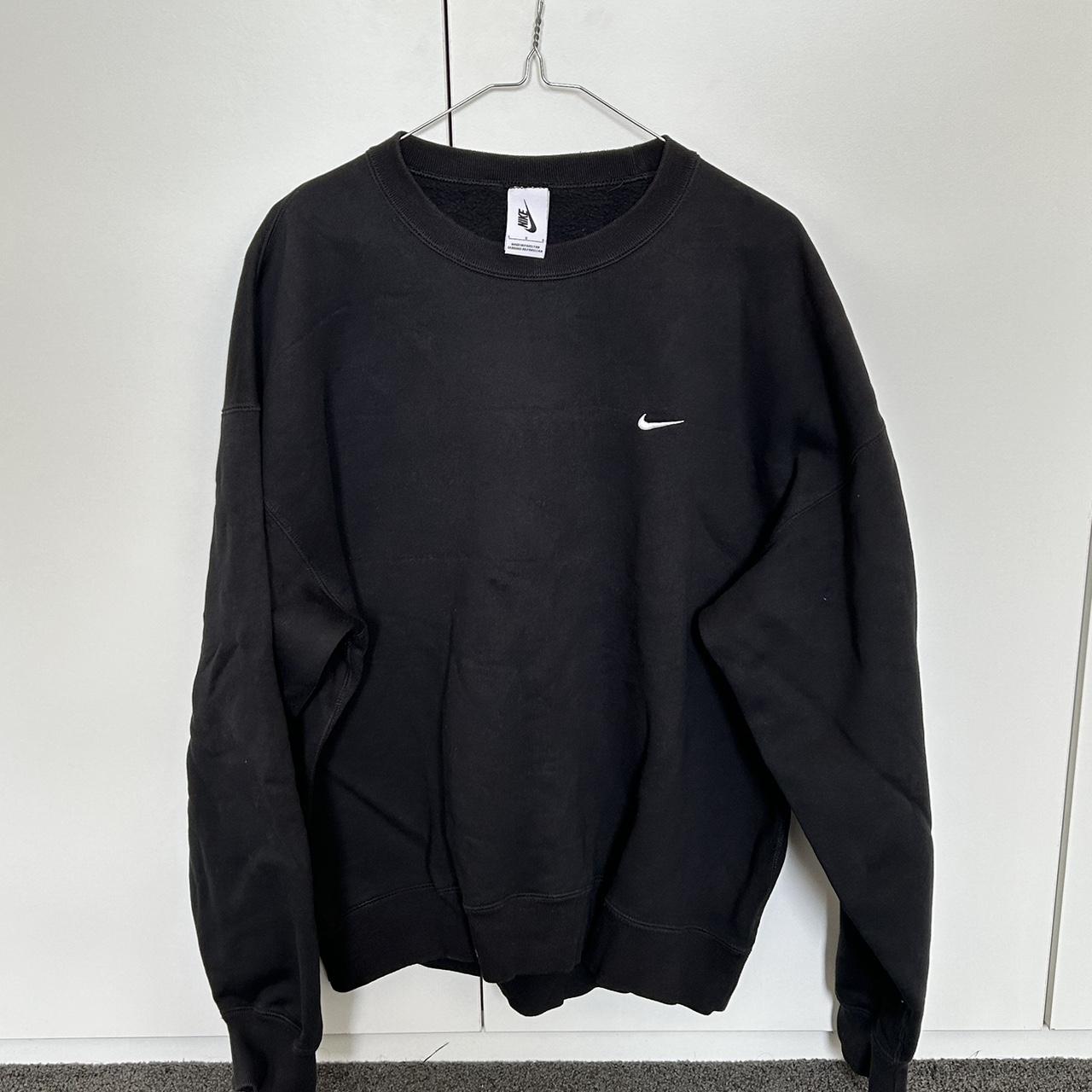 Men’s Nike black jumper. Size L. RRP $140 - Depop