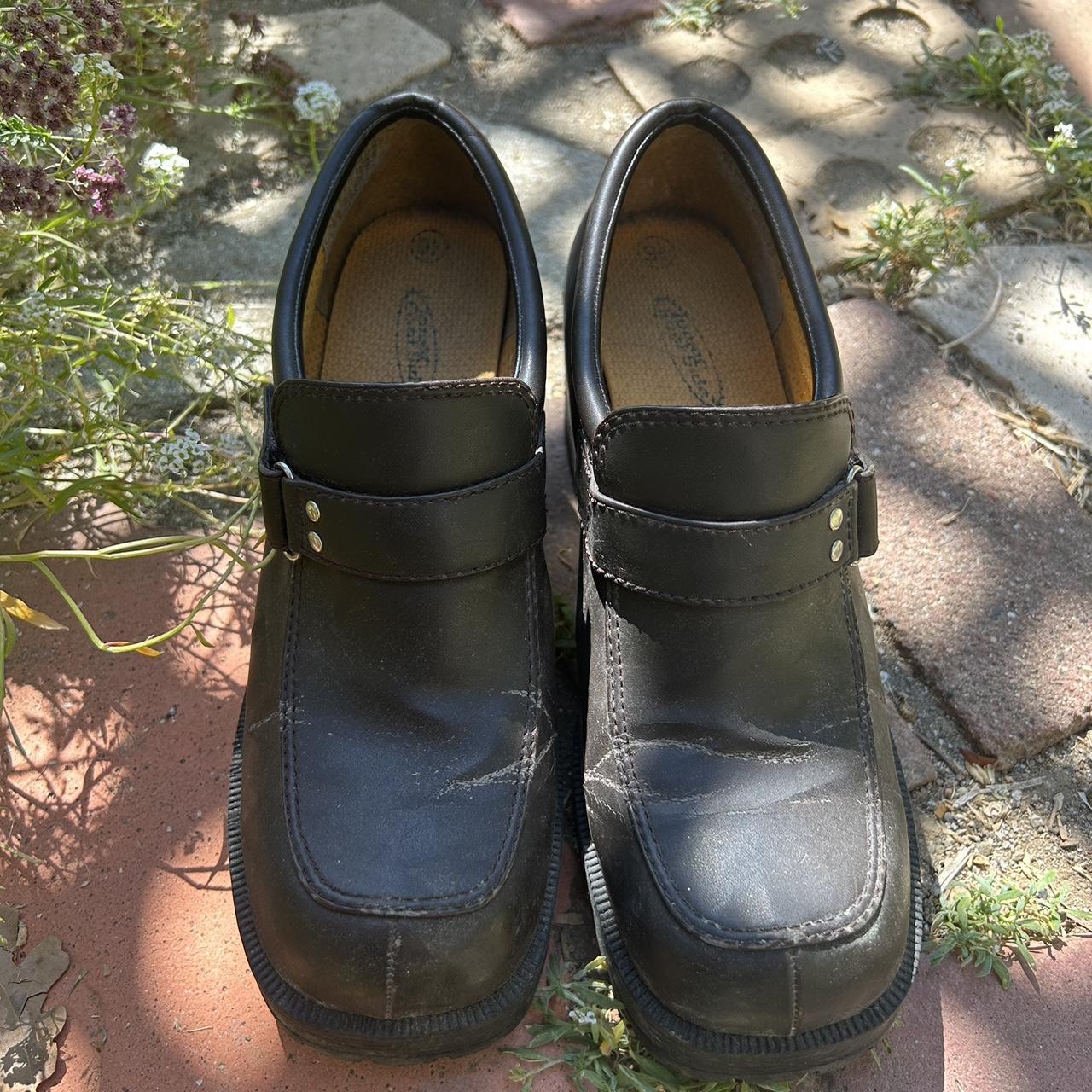 90s platform loafers