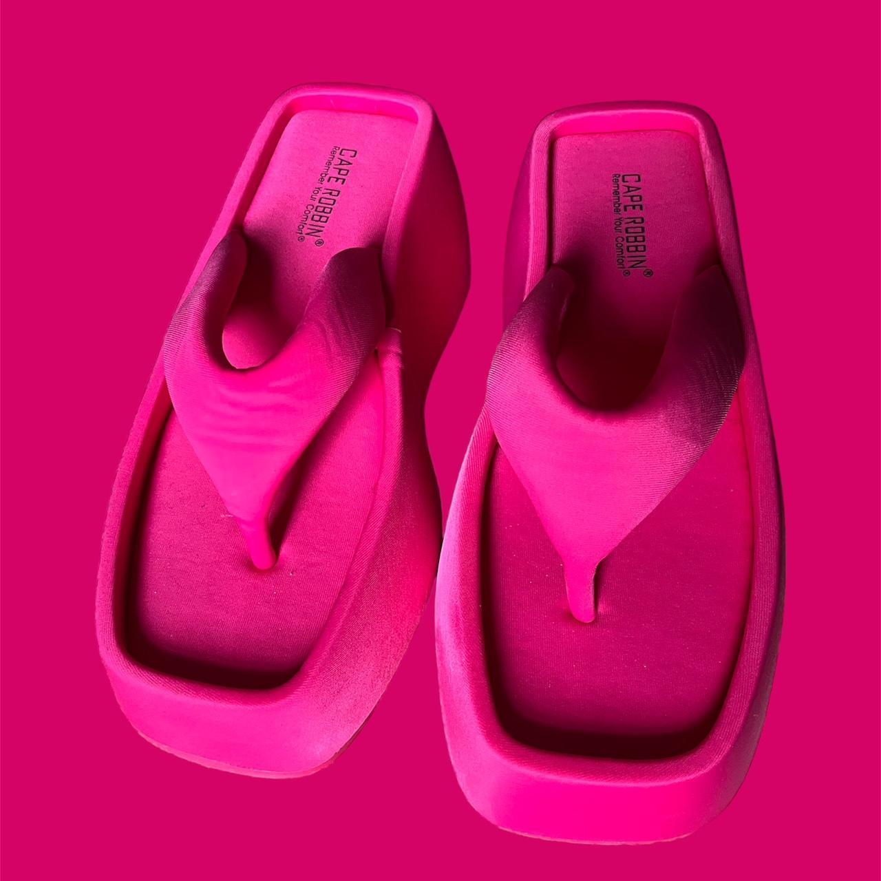 Cape Robbin Women's Pink Sandals (2)