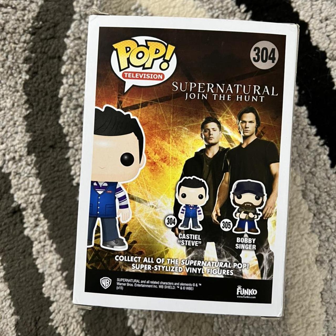 Supernatural “Castiel Steve” Funko Pop 304 Depop