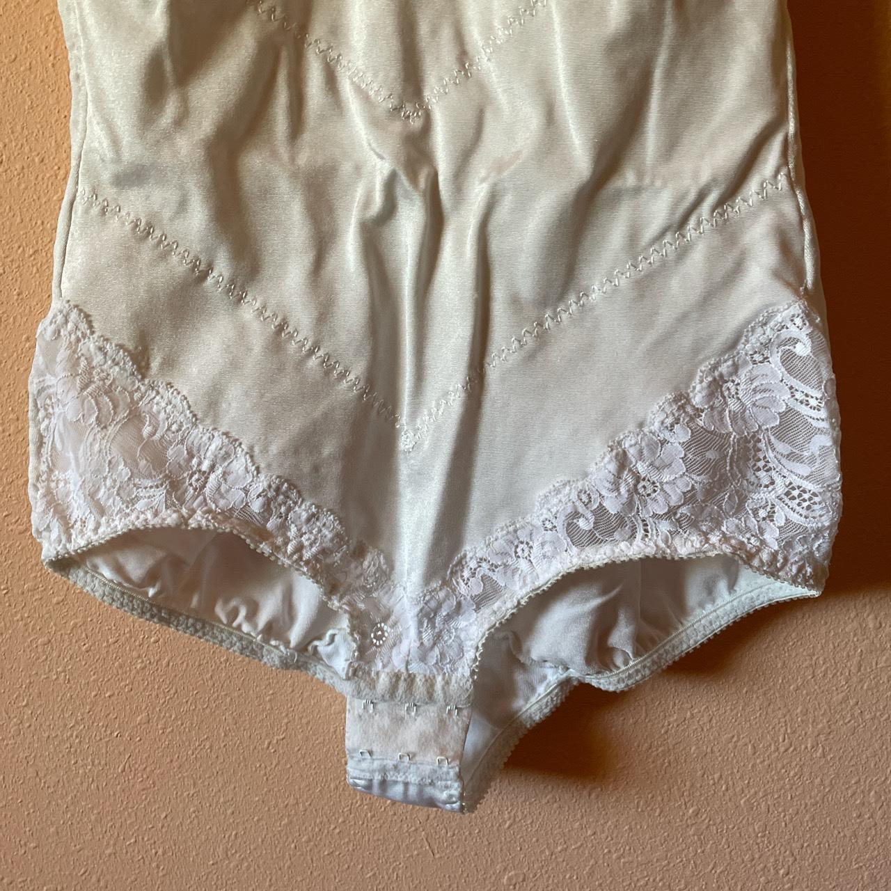 Vintage Trendsetters white lace corset style one... - Depop