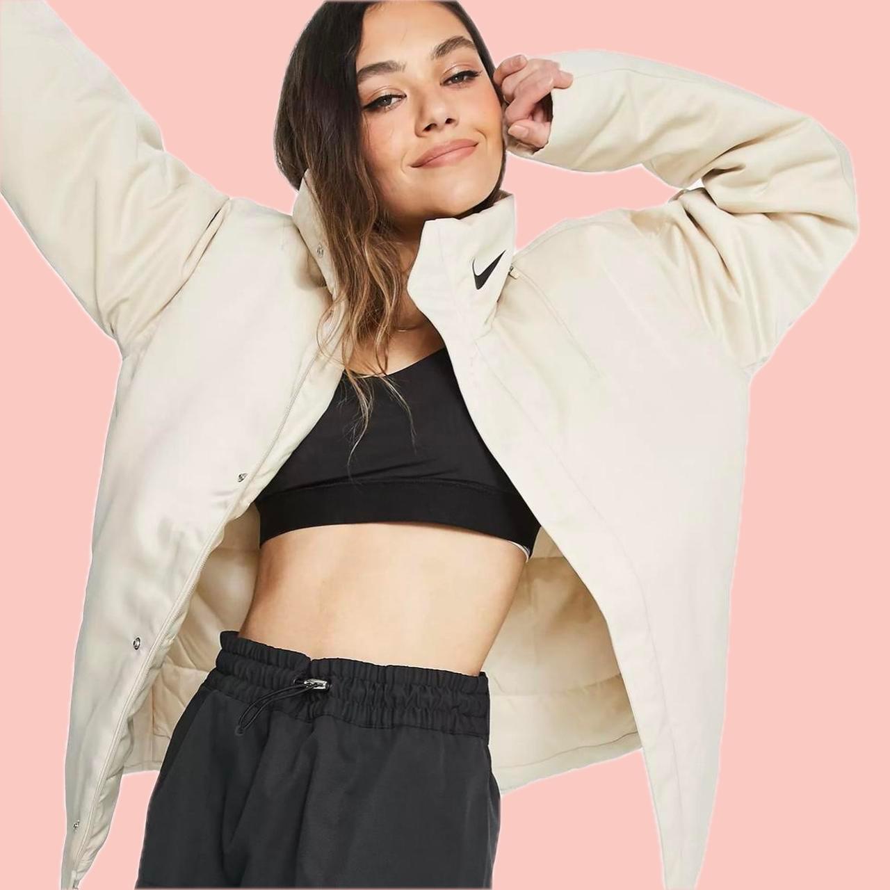 oatmeal nike jacket