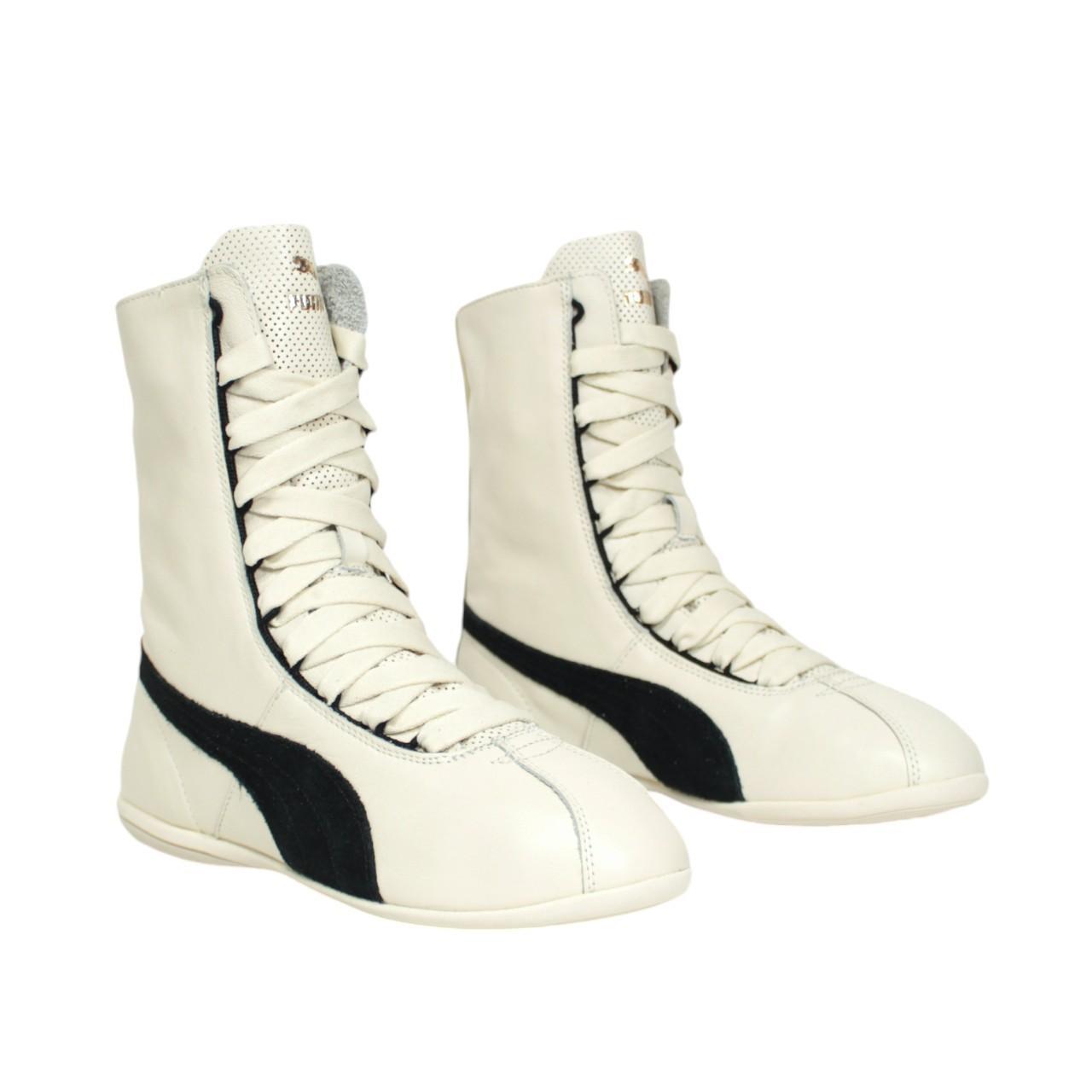 Puma vintage lace up boxing wrestling boots
