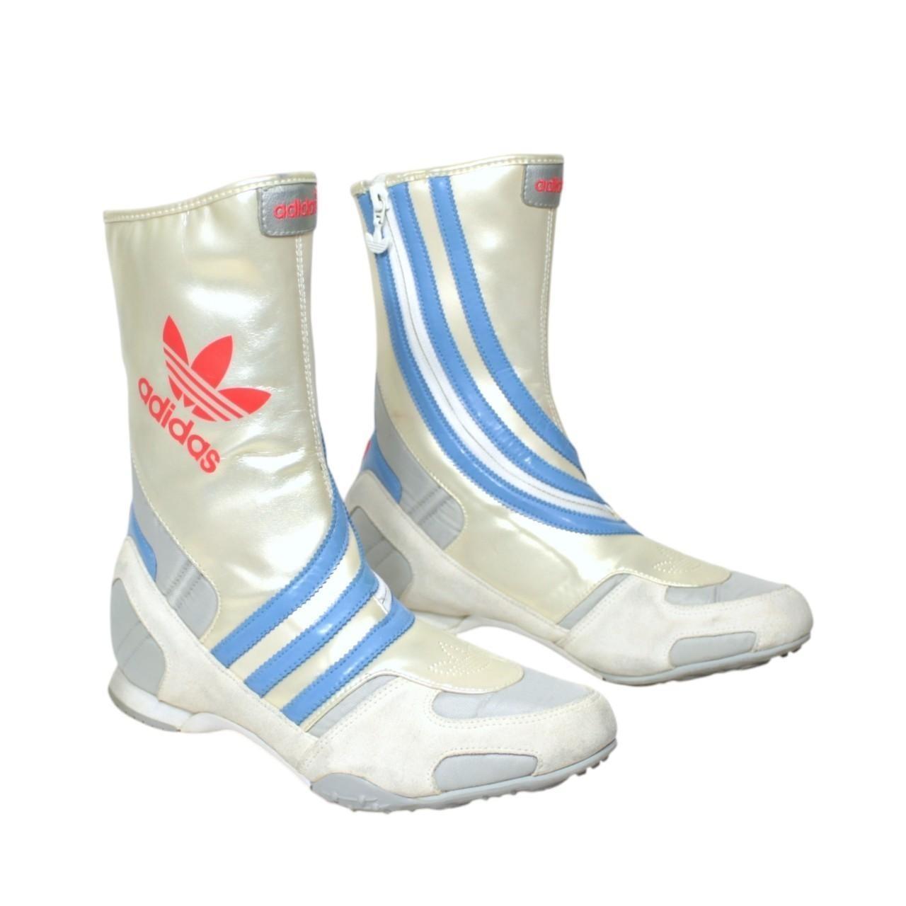 Rare vintage Adidas Midiru lace-up leather boots in | Depop Rare vintage Adidas Midiru lace-up leather boots in | Depop