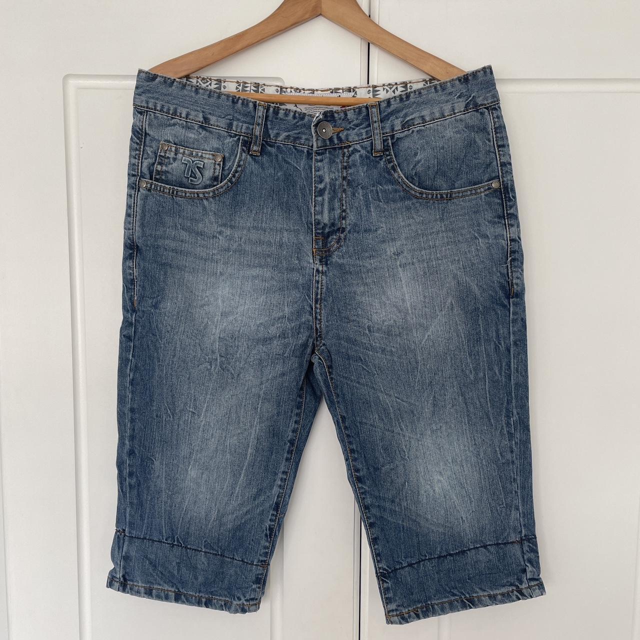 Just Don Denim Shorts in Blue for Men