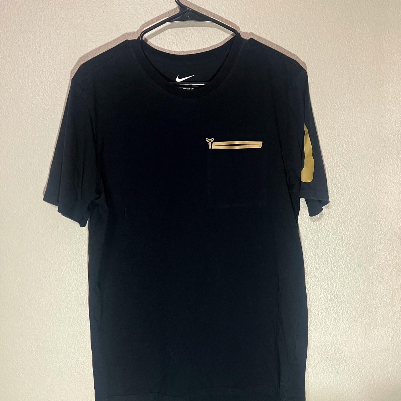 Kobe Bryant Nike Dri-Fit T-Shirt Medium Black Mamba