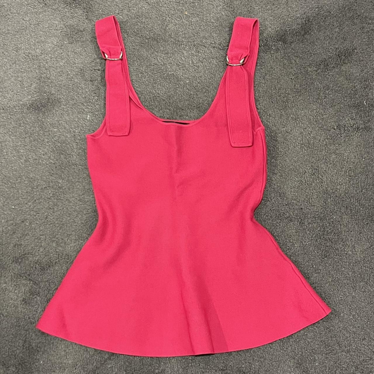 stretchy bright portmans top size XS cute and... - Depop