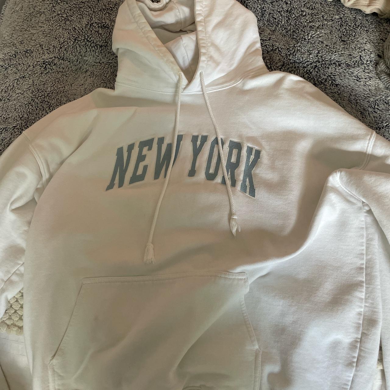 Brandy Melville New York Hoodie One Size Brand - Depop