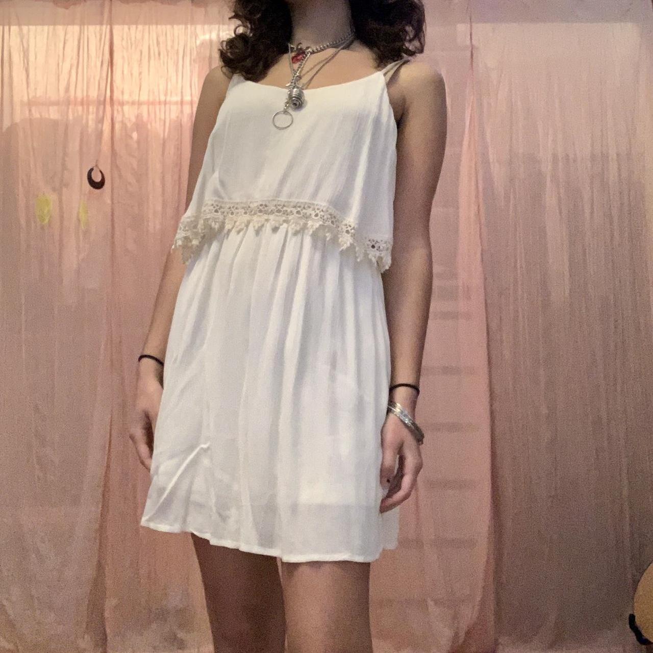 Forever 21 sales cream dress