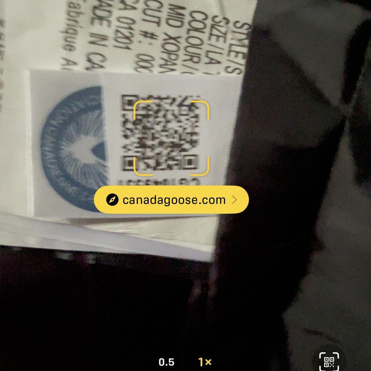 Canada goose qr code 3.0 best sale