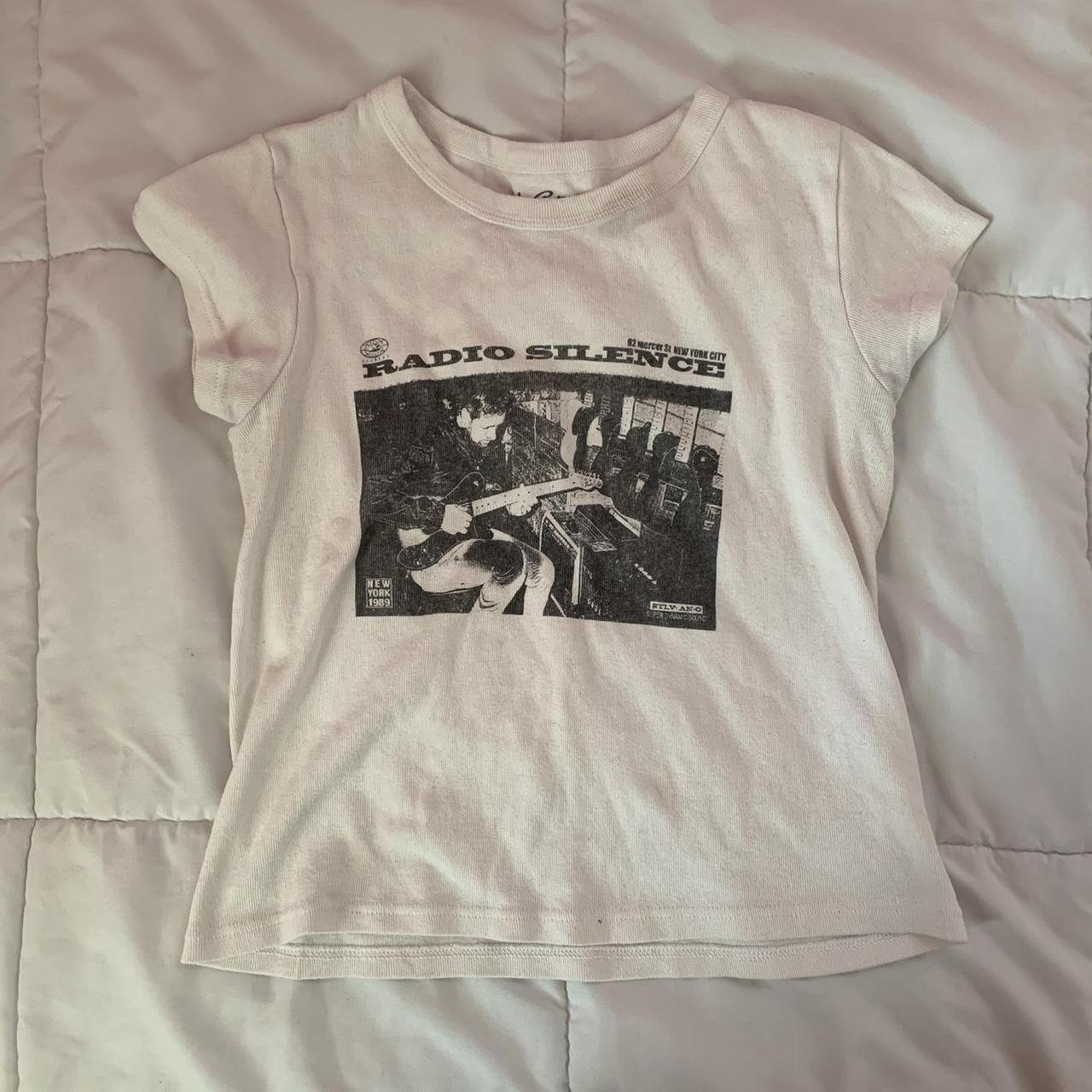 brandy-melville-radio-silence-tee-best-fits-a-depop