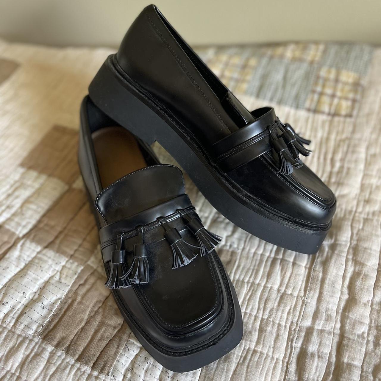 asos brown loafers