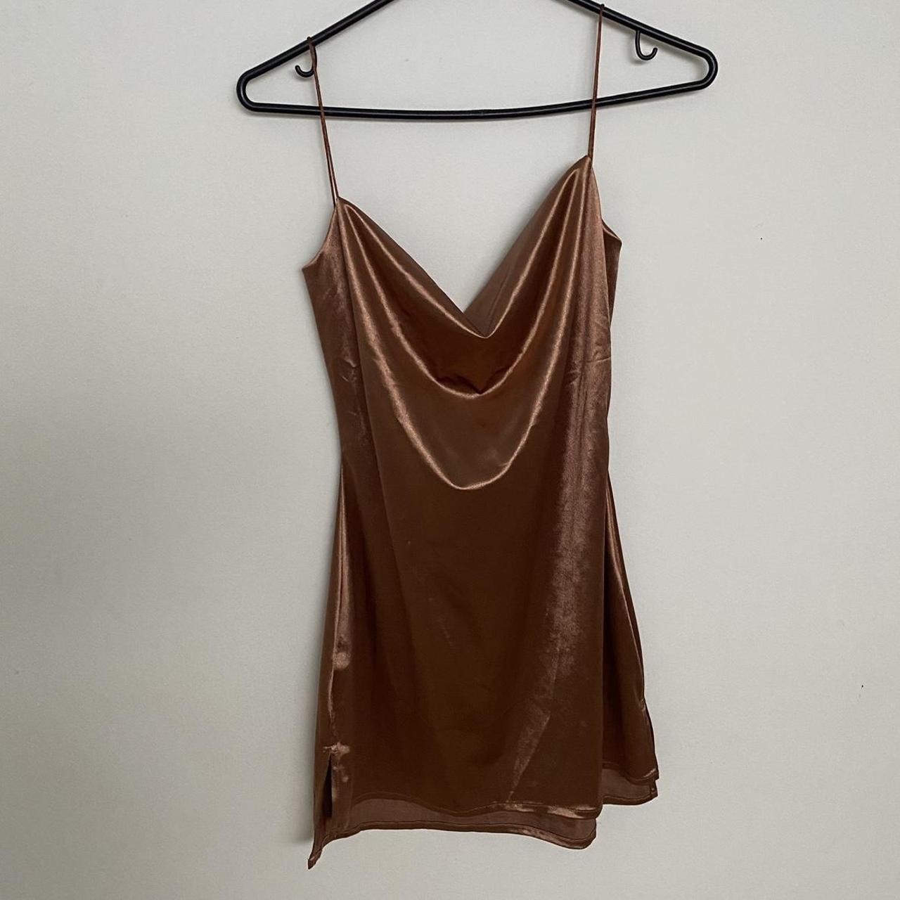 ZAFUL Women's Brown Dress | Depop