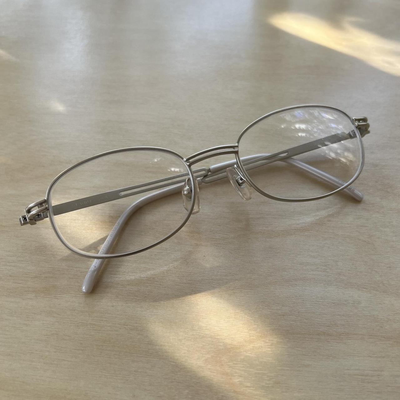 Yohji Yamamoto rounded rectangle glasses frames.... Depop