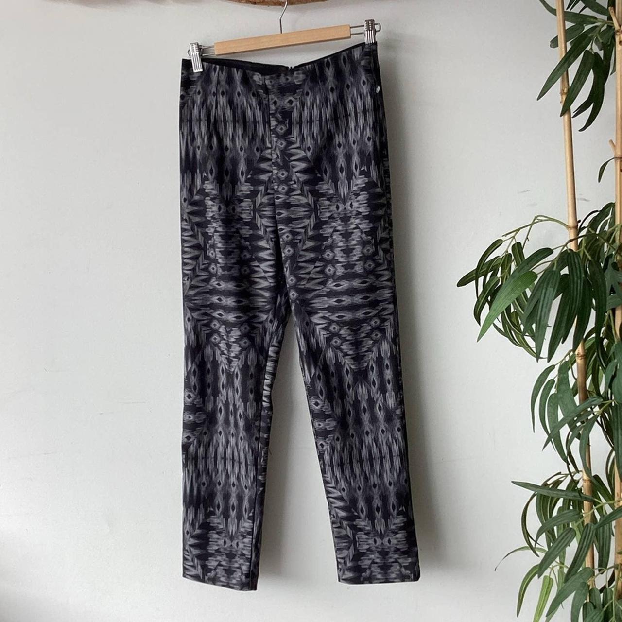Equestrian Abstract Skinny Pant Size: small Fit:... - Depop